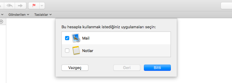 Macbook mail nasıl kurulur